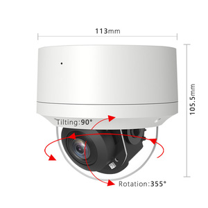 HD 4MP PoE PTZ camera an ninh 360 ° Pan & Tilt tầm nhìn ban đêm hai chiều âm thanh phát hiện chuyển động ngoài trời an ninh IP Camera quan sát camera an ninh - Product Image 3