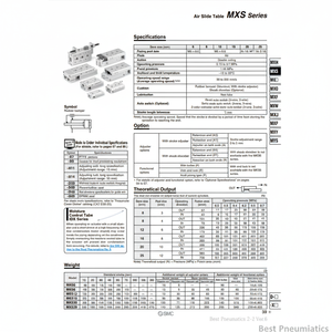 SMC Pneumatics Air Slide Table-Tabla de deslizamiento de aire, 2, 2 - Product Image 1