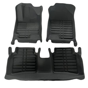 Venta al por mayor nuevo diseño de lujo personalizado de alta calidad 5d impermeable antideslizante alfombrillas de coche de cuero PCV a bajo <span class=keywords><strong>precio</strong></span> - Product Image 2