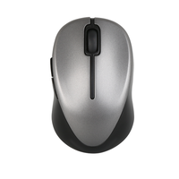 Desain Mouse Nirkabel 5D Mini LED Kanan USB Nano Dongle 2.4Ghz Optical Tracking Dilengkapi Baterai Stok Tersedia