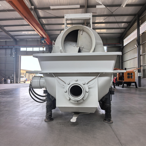 <span class=keywords><strong>Pompa</strong></span> Miscelatrice per Calcestruzzo Diesel Mobile Autocaricante, Capacità 450L, Produttività 18-22M/H, Sistema Completamente Idraulico, Motore Marca SHANGHE - Product Image 3