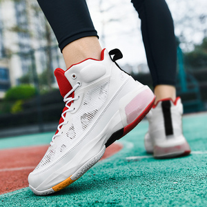 Nouvelles chaussures de sport athlétiques pour hommes, design graphique audacieux, mi-hautes, semelle intermédiaire en TPU, semelle en caoutchouc, lacets, confortables pour le basketball - Product Image 5