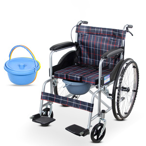 Precio de fábrica, silla de ruedas portátil ligera para viajes al aire libre aprobada barata, silla de ruedas eléctrica plegable - Product Image 4