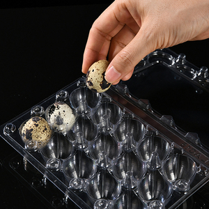 Bandeja para Huevos de Codorniz de Material <span class=keywords><strong>PET</strong></span> de Grado Alimenticio, Alta Transparencia, 30/5*6 Piezas, 198x164x40mm, Venta Caliente, Suministros para Supermercados - Product Image 5