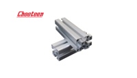 Chine 6063 T5 2020/3030/4040 anodisation industrielle profil d'extrusion d'aluminium de canal de Table de fente de t