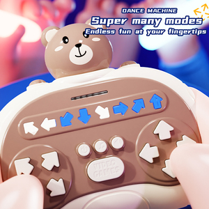 Enfants jouet électrique éducatif danse Direction Machine rythme maître rapide Push jeu Fidget contrôleur de jeu Whack-a-mole - Product Image 3