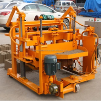 Machine hydraulique de fabrication de blocs de béton QT40-3A pour la production de briques autobloquantes