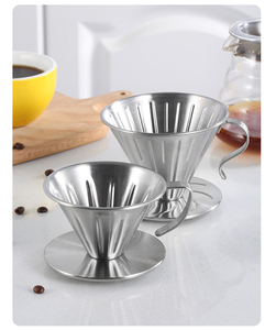 Vente en gros de <span class=keywords><strong>filtre</strong></span> amovible réutilisable en acier inoxydable facile à nettoyer sans papier pour <span class=keywords><strong>cafetière</strong></span> - Product Image 5