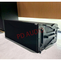 Système de sonorisation professionnel PD212, enceinte passive double 12 pouces à aimants néodyme, pour sonorisation PA, concerts et tournées.