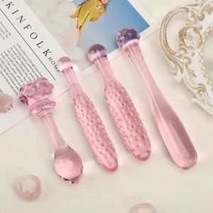 Dildo en verre multi-styles pour masturbation féminine, jouet SM pour adulte, plug anal pour masturbation féminine, produits sexuels féminins, dildo - Product Image 1