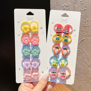 Élastiques à <span class=keywords><strong>Cheveux</strong></span> Mignons et Tendance pour Bébés et Enfants, Petits Formats, <span class=keywords><strong>Accessoires</strong></span> Capillaires Élastiques pour Filles - Product Image 3