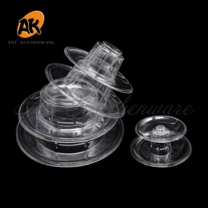 Ak 6 Tier Plastic Macaron Toren Display Stand Met Draagtas Dessert Gebak Rekken Box Voor Wedding Party - Product Image 5