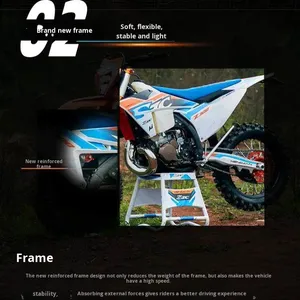 Moto tout-terrain Hengjian Z300 Enduro MX, 2 temps, refroidissement par eau, 300 cm³, modèle pour <span class=keywords><strong>Grand</strong></span> <span class=keywords><strong>Prix</strong></span>, vitesse maximale de 120 km/h - Product Image 4