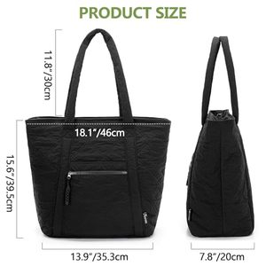Insulated Cooler Tote Bag Holds 30 Cans, Large Leakproof Grocery Bag with Zippered Top, Soft Sided <b>Shopping</b> - Product Image 2