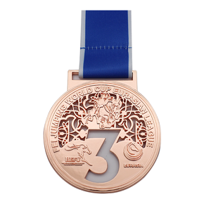 Trophées, médailles et plaques de sport personnalisés innovants en aluminium ajouré – Impression typographique écologique - Product Image 5