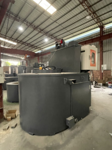 Customize Industrial Energy Saving Heat Preservation New Natural Gas Furnace For Metal Crucible Melting Holding 380V 1 Year - Product Image 5