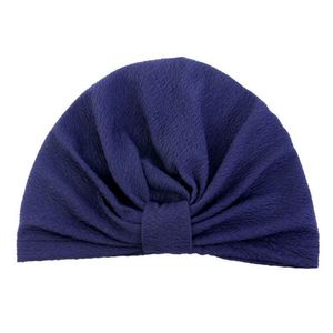 Turban pour femme prêt à expédier, multifonctionnel, en polyester, noué, torsadé, couleur unie, pré-noué, élastique, de haute qualité - Product Image 5