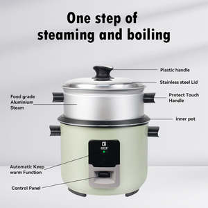 Vente <span class=keywords><strong>en</strong></span> gros SKD/CKD Cuiseur à riz électrique avec cuiseur vapeur Multicuiseur 2L Appareil de cuisine CE/CB - Product Image 2