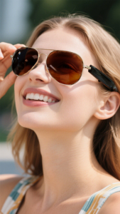 F18 Nueva Traducción IA para Gafas, Traducción en Tiempo Real, Reproductor de Música, Llamadas Telefónicas para Viajes y Actividades al Aire Libre - Product Image 4