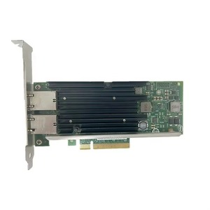 Carte adaptateur réseau Ethernet Dell Intel Dual Port 10GbE PCIe 2.1 X8 Interface X540-T2 pour applications serveur - Product Image 1