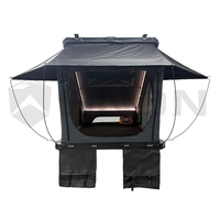 Tente de toit rigide pour voiture SNDN 4x4, installation rapide, imperméable, pour 2 personnes, tente de toit rigide pour 4x4 tout-terrain