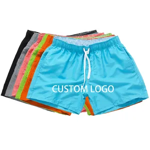 Custom Zomer Jogger Snel Droog Surfen Board Resort Polyester Shorts Blanco Print Strand Zwembroek Voor Mannen