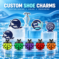Accessoires de décoration de chaussures personnalisés pour usine, breloques de créateur pour chaussures, pièces et accessoires pour chaussures de plage, breloques pour chaussures