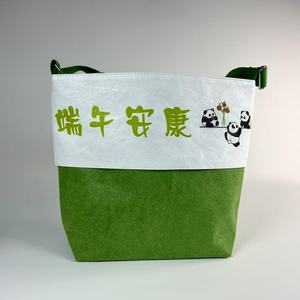 Vente en gros de sacs fourre-tout DuPont Tyvek biologiques conçus sur mesure, avec motif de lettres écologiques, recyclés <span class=keywords><strong>et</strong></span> colorés pour le shopping - Product Image 2