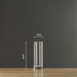 Vase en verre transparent Ins Vase à fleurs en verre transparent Arrangement floral transparent Décoration de table de salon Salle à manger Vase - Product Image 6
