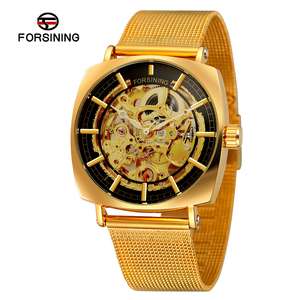 FORSINING Dernières montres automatiques squelette pour hommes, résistantes à l'eau 3ATM, vente en gros Chine - Product Image 3