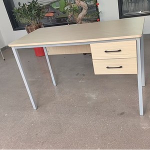 Modern Minimalist Office <b>Desk</b> Computer <b>Desk</b> With Drawers <b>Study</b> Room Commercial Space Use - Product Image 5