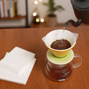 Papel de Filtro Cuadrado Plegable V Star, Sin Necesidad de Lavar, para Café y Té, para Tazas de Filtro de Preparación Manual, Uso en Cafeterías, Hecho en China - Product Image 2