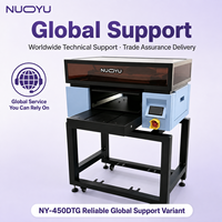 Imprimante DTG Nuoyu, nouvelle, fiable, avec support global, double tête Epson I1600, machine industrielle pour vêtements, encre pigmentée, garantie 3 ans