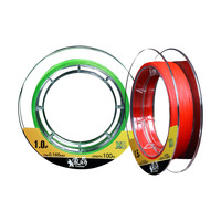 Ligne de pêche HUAYU LURE PE, spécialisée longue distance, 8 brins tressés, haute résistance, ligne principale de micro-pêche, rouge chinois, produit authentique