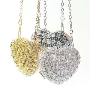 Chinese Retro Fashion Eco-Friendly Dinner Bag Beaded Sequins <b>Chain</b> Strap Magnetic Closure <b>Heavy</b>-<b>Duty</b> Bead Embroidery Evening - Product Image 4