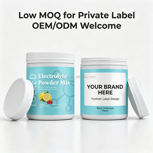 Polvo Electrolítico <span class=keywords><strong>Sin</strong></span> Azúcar, Mezcla para Bebida Hidratante, Marca Privada, Sabor Limonada de Bayas, Suplementos Keto Veganos para Energía - Product Image 1