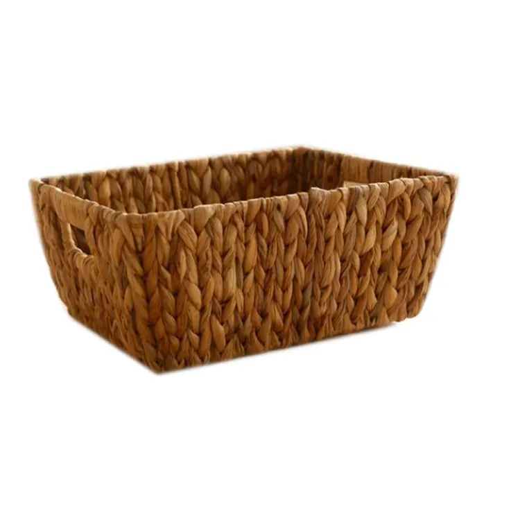 2023 handmade rattan storage fruit wicker basket candy snack weaving household toast basket