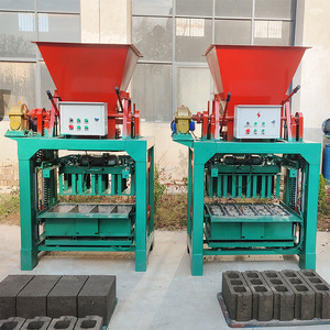 Automatische Kleine Mobile Hohlblock- und Ziegelformmaschine mit Vibrationstechnologie 220V Einfache Bedienung für Bauarbeiten - Product Image 2