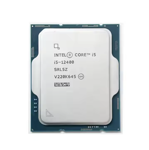 ของแท้ใหม่เอี่ยมสำหรับ Core I5 12400 รุ่นที่ 12 ความเร็ว 2.5GHz LGA1700 6-Core 12nm ซีพียูเดสก์ท็อป ราคาขายส่ง สำหรับแล็ปท็อปโลหะ - Product Image 1