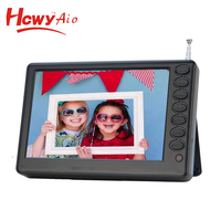 TV Saku Baterai Baru 5 Inci DVB-T ATSC ISDB-T TV LED Digital dan Analog