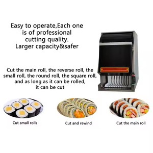 Machine de fabrication de sushis à rouler les Offre Spéciale Trancheuse commerciale de rouleaux de <span class=keywords><strong>sushi</strong></span> Machine à rouleaux de riz à <span class=keywords><strong>sushi</strong></span> Équipement de coupe - Product Image 3