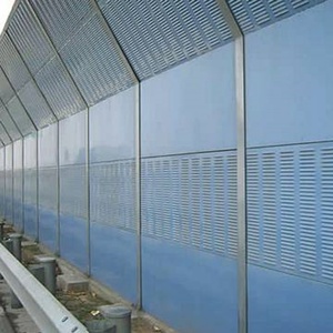 Barrière anti-bruit pour <span class=keywords><strong>viaduc</strong></span>, installation facile, barrière acoustique métallique pour autoroute, garantie 10 ans - Product Image 2