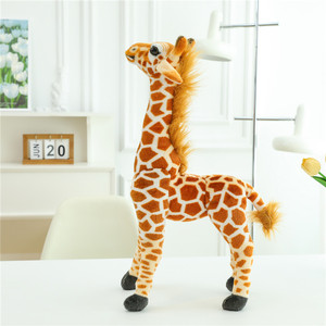 Cross-border <strong>Giraffe</strong> Plush Toy PP Cotton Embroidered Cartoon <strong>Giraffe</strong> Zoo Souvenir Figurine Children's <strong>Gift</strong> - Product Image 6