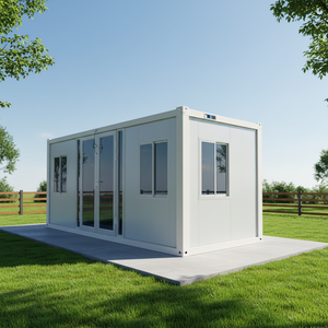 Casa Contenedor Plegable Personalizada de 20 Pies, Ahorro de <span class=keywords><strong>Espacio</strong></span> con Cocina y Baño Personalizados, Vivienda Prefabricada - Product Image 2
