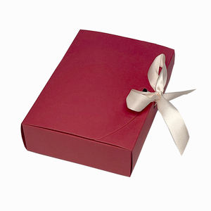 מוצר חדש חם מגנטי תיבת מתנה לבן קופסת מתנה מגנט תיבת מגנט עם סרט - Product Image 4