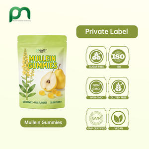 Gommes à mâcher antioxydantes au molène pour le nettoyage et la détoxification des poumons, complément alimentaire pour la santé respiratoire des adultes, 60 unités - Product Image 4