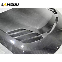 Accessoires extérieurs LANGyu 2021+ M3 G80 M4 G82 G83 Style ZLO Capot avant en fibre de carbone sèche pour BMW