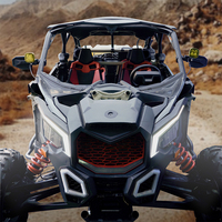 Feux de signalisation avant côté conducteur et passager Yongjin avec clignotant jaune pour Can-Am Maverick X3/X3 Max R/X3 R.