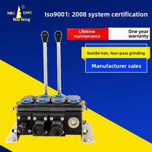 Vanne de commande directionnelle hydraulique multi-canaux à bascule latérale pour perceuse à percussion ZS4-L25E-YT, compacteur à chargement, presse à balles et grue - Product Image 2