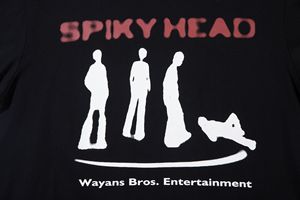 เสื้อยืดแขนสั้นผู้ชายสไตล์เรโทร แบรนด์ดัง น้ำหนัก 230 กรัม ผ้าฝ้าย 100% ระบายอากาศได้ดี ลายพิมพ์นามธรรมธีมสีเข้ม ปรับแต่งได้ สำหรับฤดูใบไม้ผลิ - Product Image 6